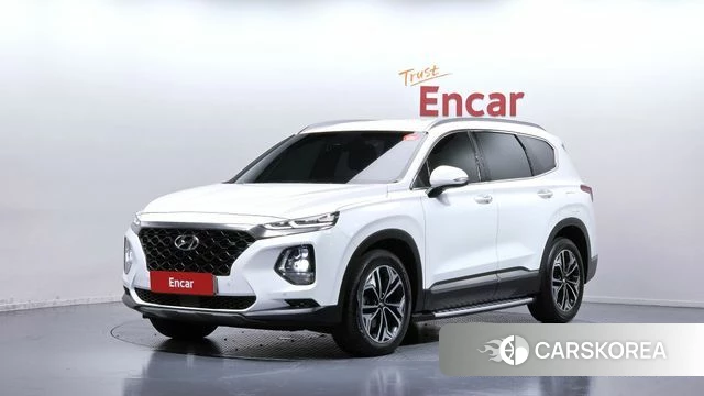 Hyundai Santa Fe TM 2019 Белый из Кореи