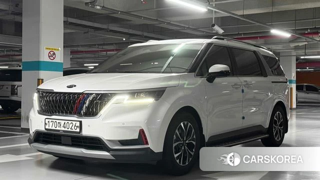 Kia Carnival 4th generation 2021 Белый из Кореи