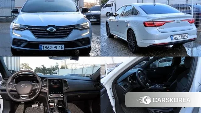 Renault Korea (Samsung) The New SM6 2024 Белый из Кореи