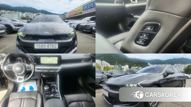 Kia K5 3rd generation 2020 Серый из Кореи