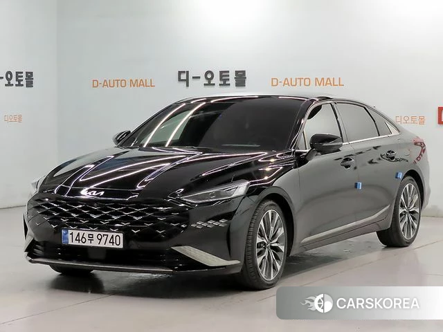 Kia K8 2021 Черный из Кореи