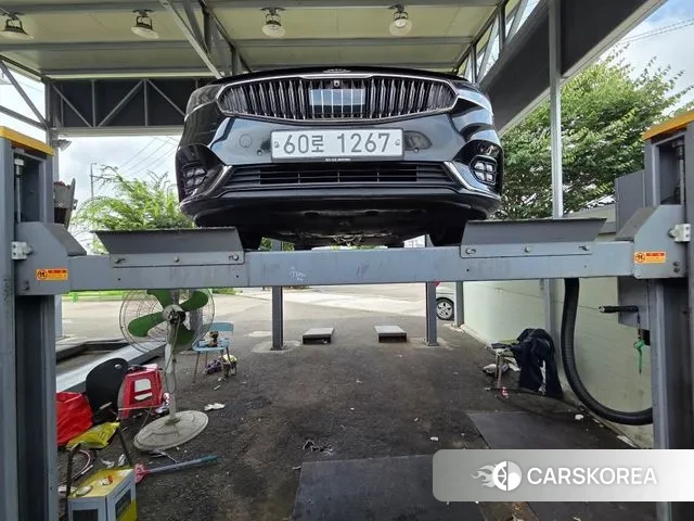 Kia Come New K7 2018 Черный из Кореи