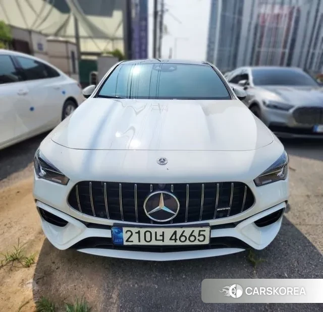 Mercedes-Benz CLA-Class C118 2021 Белый из Кореи