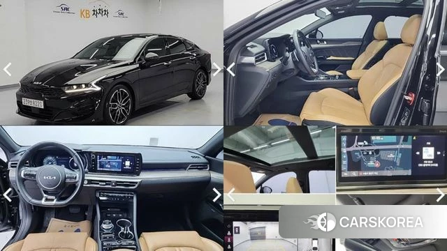 Kia K5 3rd generation 2023 Черный из Кореи