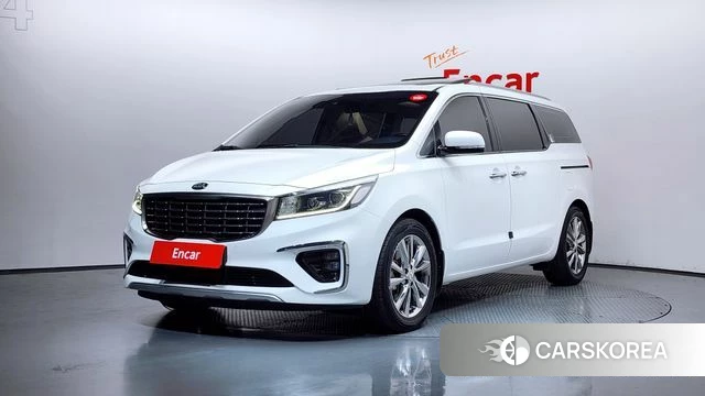 Kia The New Carnival 2019 Белый из Кореи