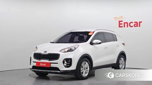 Kia Sportage 4th Generation 2018 Белый из Кореи