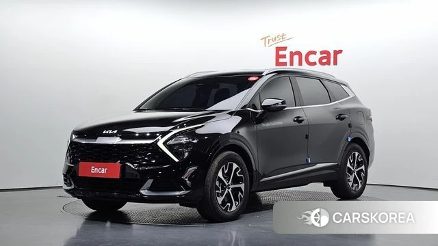 Kia Sportage 5th Generation Hybrid 2023 Черный из Кореи