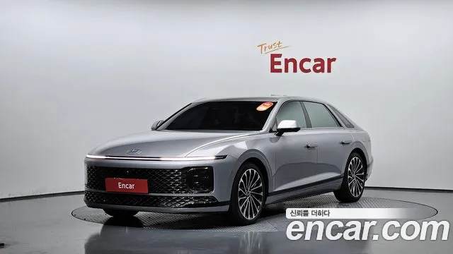 Hyundai Grandeur Hybrid (GN7) 2023 Серебристо-серый из Кореи