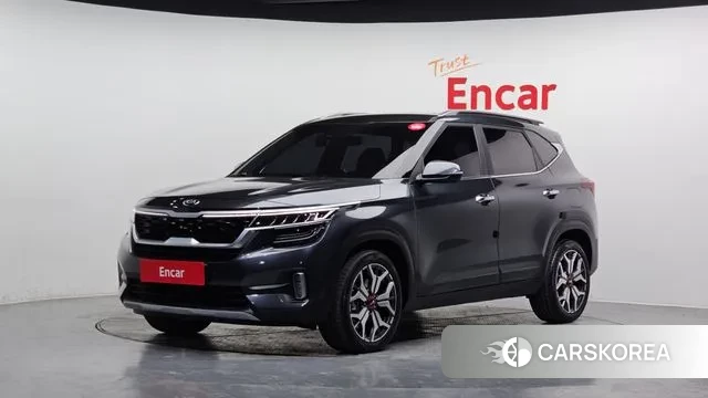 Kia Seltos 2021 Серый из Кореи