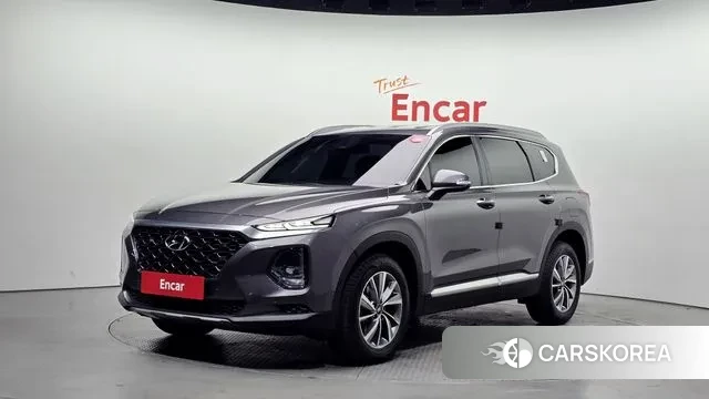 Hyundai Santa Fe TM 2019 Серый из Кореи