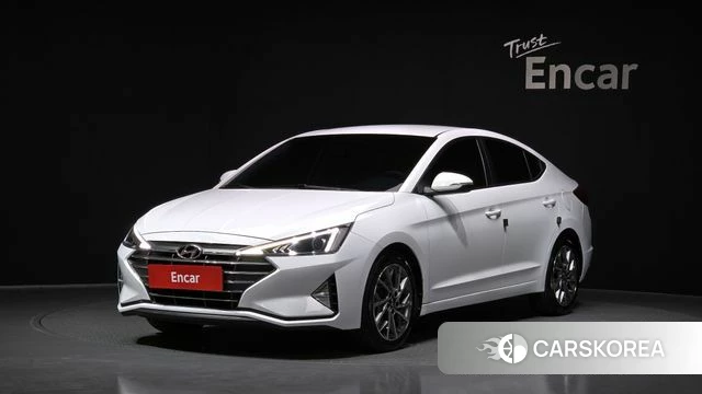 Hyundai The New Avante AD 2019 Белый из Кореи