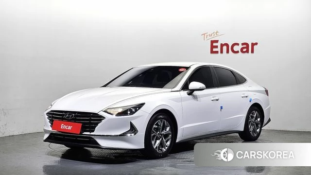 Hyundai Sonata (DN8) 2022 Белый из Кореи