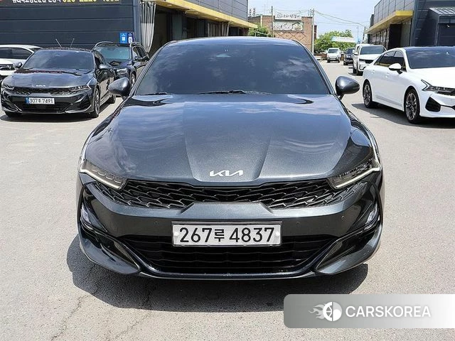Kia K5 3rd generation 2021 Серый из Кореи