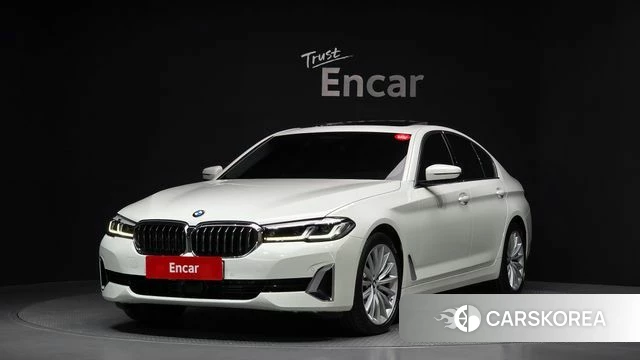 BMW 5 Series (G30) 2023 Белый из Кореи