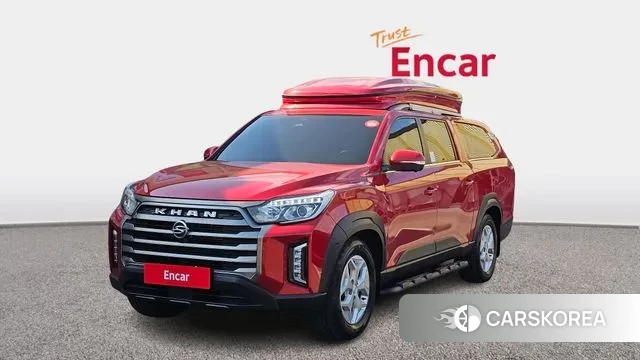 Ssangyong The New Rexton Sports Cannes 2022 Красный из Кореи