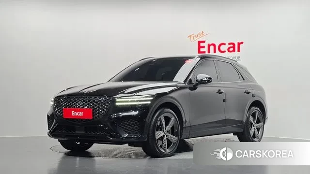 Genesis GV70 2021 Черный из Кореи