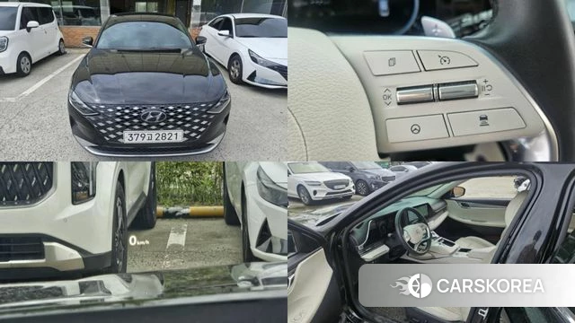 Hyundai The New Grandeur IG 2022 Черный из Кореи