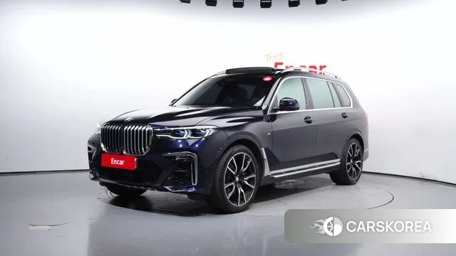 BMW X7 (G07) 2022 Синий из Кореи