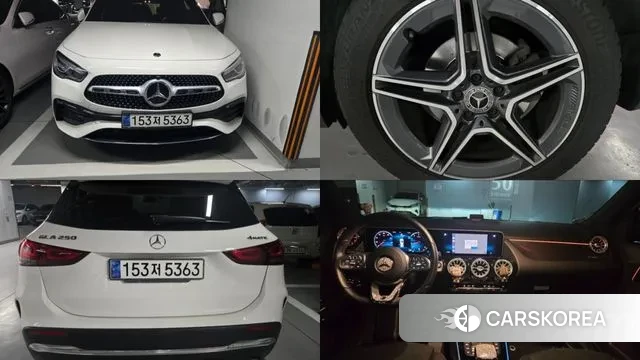 Mercedes-Benz GLA - Class H247 2020 Белый из Кореи
