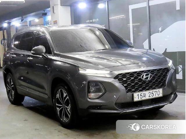 Hyundai Santa Fe TM 2018 Черный двухцветный из Кореи