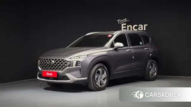 Hyundai The New Santa Fe 2021 Серый из Кореи