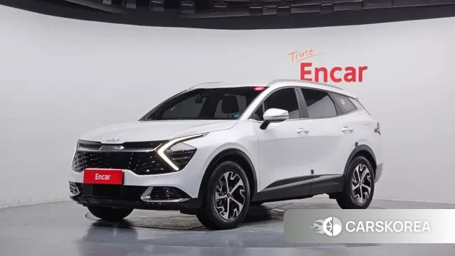 Kia Sportage 5th Generation Hybrid 2021 Белый из Кореи