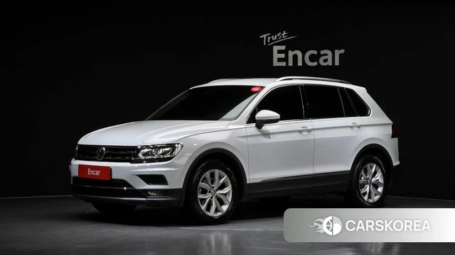Volkswagen Tiguan second Generation 2020 Белый из Кореи