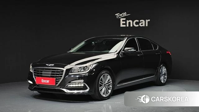 Genesis G80 2018 Черный из Кореи