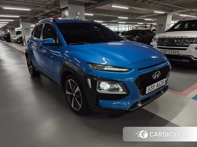 Hyundai Kona 2018 Синий из Кореи
