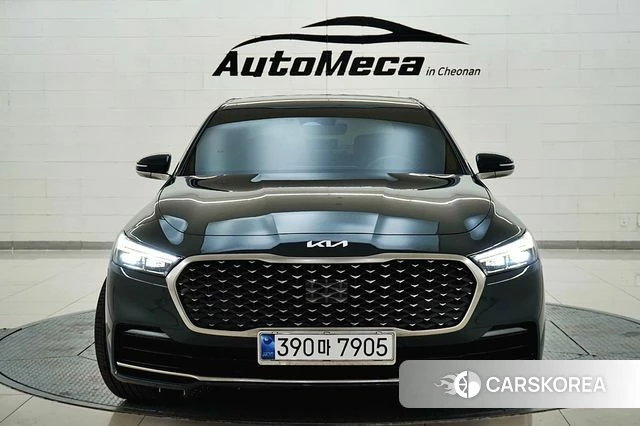 Kia The New K9 2nd generation 2021 Зеленый из Кореи