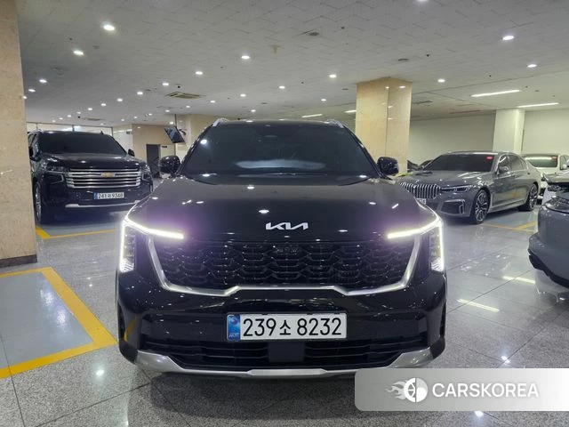 Kia The New Sorento 4th Generation 2024 Черный из Кореи