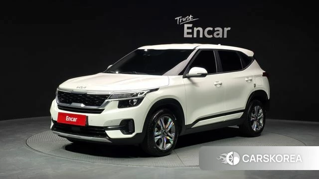 Kia Seltos 2022 Белый из Кореи