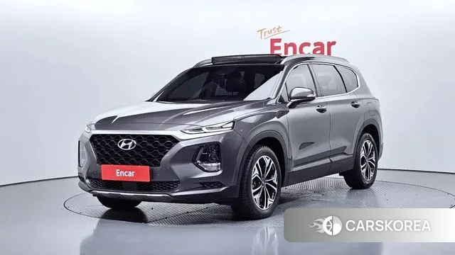 Hyundai Santa Fe TM 2018 Серый из Кореи