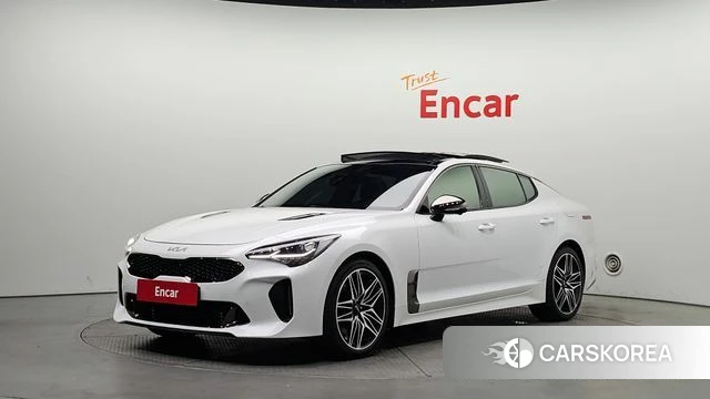 Kia Stinger Meister 2021 Белый из Кореи