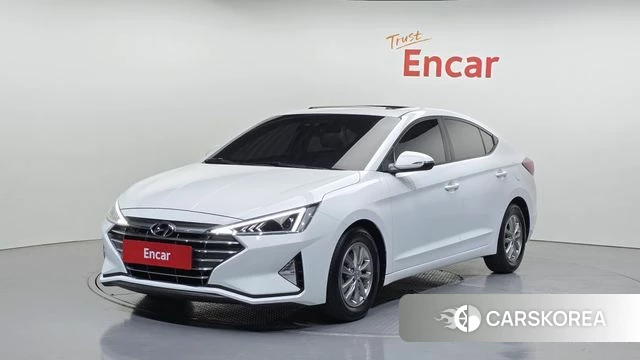 Hyundai The New Avante AD 2019 Белый из Кореи
