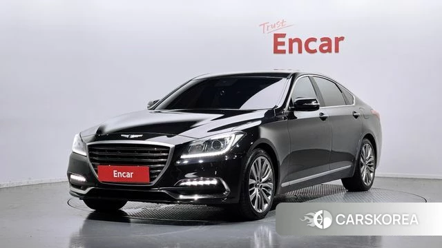 Genesis G80 2018 Черный из Кореи