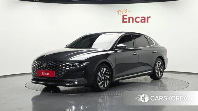 Hyundai The New Grandeur IG Hybrid 2021 Серый из Кореи