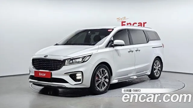 Kia The New Carnival 2019 Белый из Кореи