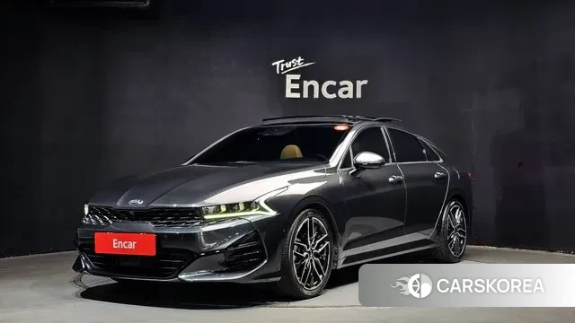 Kia K5 3rd generation 2020 Серый из Кореи