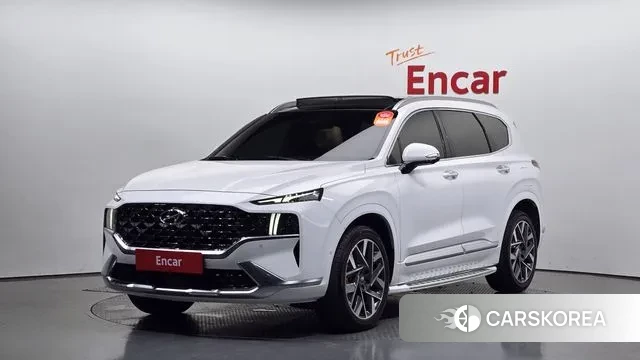 Hyundai The New Santa Fe 2020 Белый из Кореи