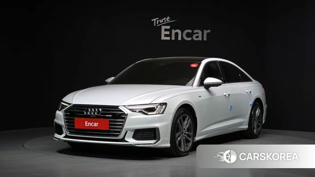 Audi A6 (C8) 2021 Белый из Кореи