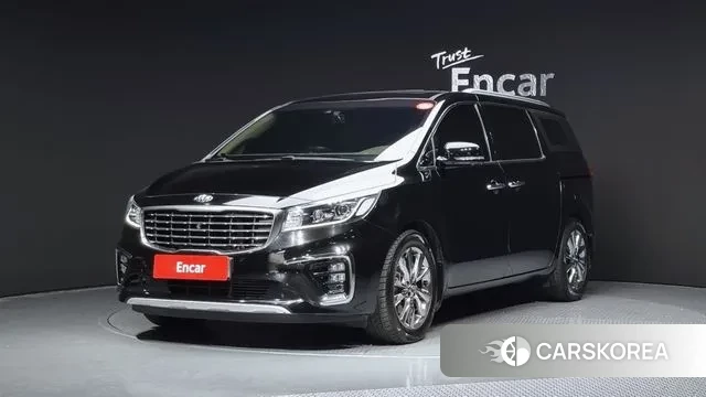 Kia The New Carnival 2018 Черный из Кореи