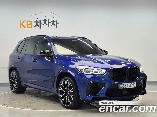BMW X5M (G05) 2022 Синий из Кореи