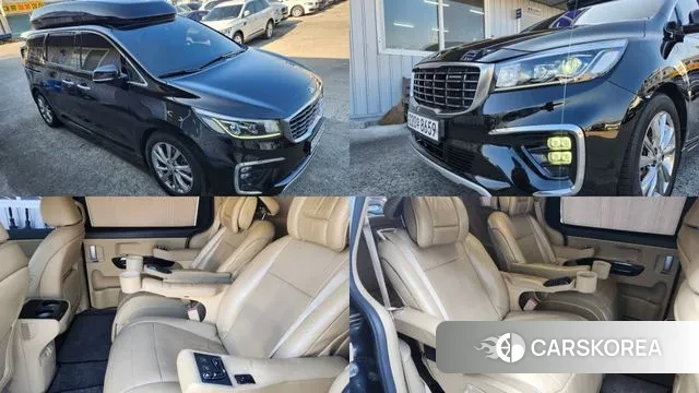 Kia The New Carnival 2019 Черный из Кореи