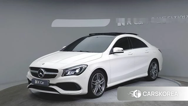 Mercedes-Benz CLA-Class C117 2018 Белый из Кореи