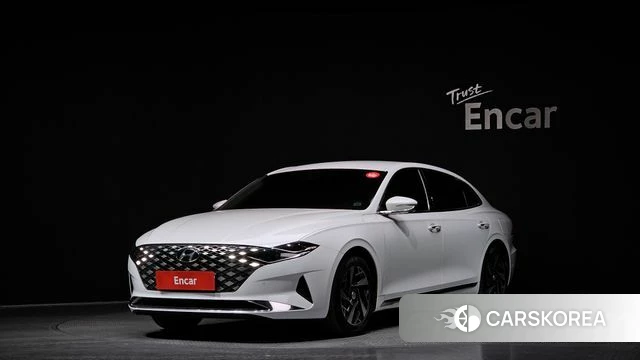 Hyundai The New Grandeur IG Hybrid 2021 Белый из Кореи
