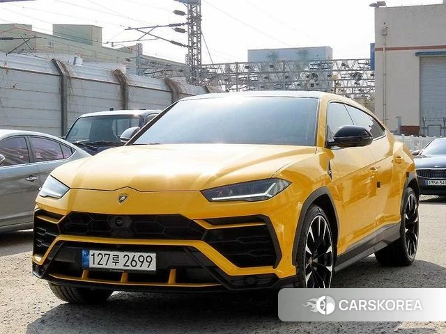 Lamborghini Urus 2021 Желтый из Кореи