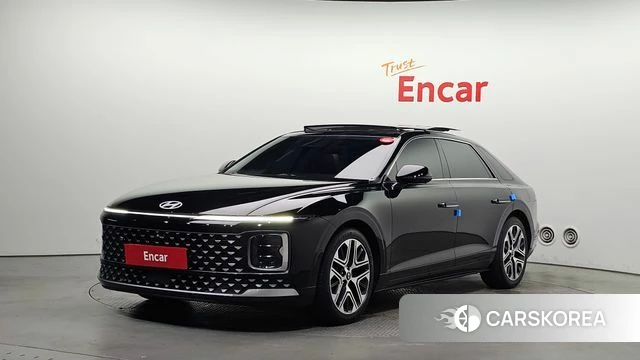 Hyundai Grandeur (GN7) 2024 Черный из Кореи