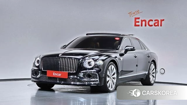 Bentley Flying Spur 3rd Generation 2022 Черный из Кореи