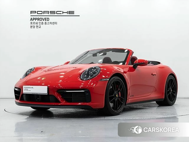 Porsche 911(992) 2022 Красный из Кореи